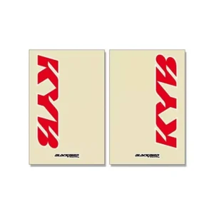 Kayaba Clear Lot de 2 autocollants de fourche Blackbird Racing 5045K Legnépszerűbb