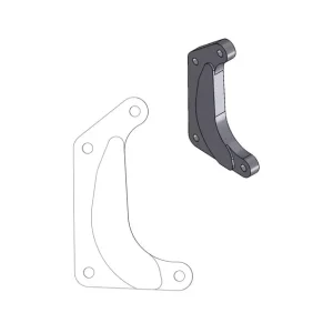 Akció Support adaptateur pour disque de frein Supermoto Racing MOTO-MASTER 211019