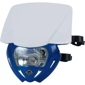 Support de phare Panther (12V-35W) bicolore blanc-reflex-bleu UFO-Plast PF01709W-089 Szuper ajánlat