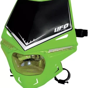 Csak ma Support de phare Stealth (12V-35W et LED) couleur unique Kx-vert UFO-Plast PF01715-026