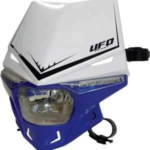 Support de phare Stealth (12V-35W et LED) bicolore blanc-reflex-bleu UFO-Plast PF01715-W089 Akció
