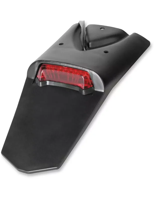 Feu arrière Phantom et support de plaque d‘immatriculation sans clignotants W- Feu arrière à LED (E11 & Dot) noir UFO-Plast Expressz kézbesítés