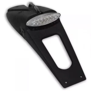 Biztonságos vásárlás Feu arrière et support de plaque d‘immatriculation sans clignotants W- Clair Led-Light (E11 & Dot) noir Pp01219Kcl UFO-Plast