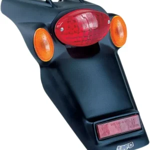 Kedvezmény Feu arrière et support de plaque d‘immatriculation sans clignotants Avec feu stop arrière et clignotants noir UFO-Plast