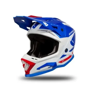 Szuper ajánlat Casque motocross - UFO ECHUS Bleu / Blanc / Rouge
