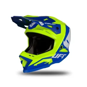 Casque motocross - UFO ECHUS Bleu / Jaune Rendeld meg most