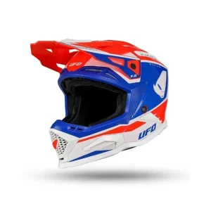 Casque motocross - UFO ECHUS Rouge / Bleu Szuper ajánlat