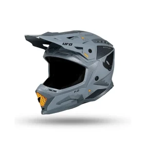 Prémium Casque motocross - UFO ECHUS Gris / Orange